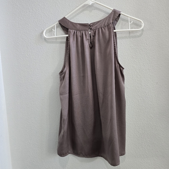 Naked zebra satin like sleeveless blouse size small - Picture 2 of 2